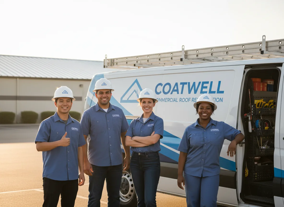Commercial roof coating company in Morton, PA